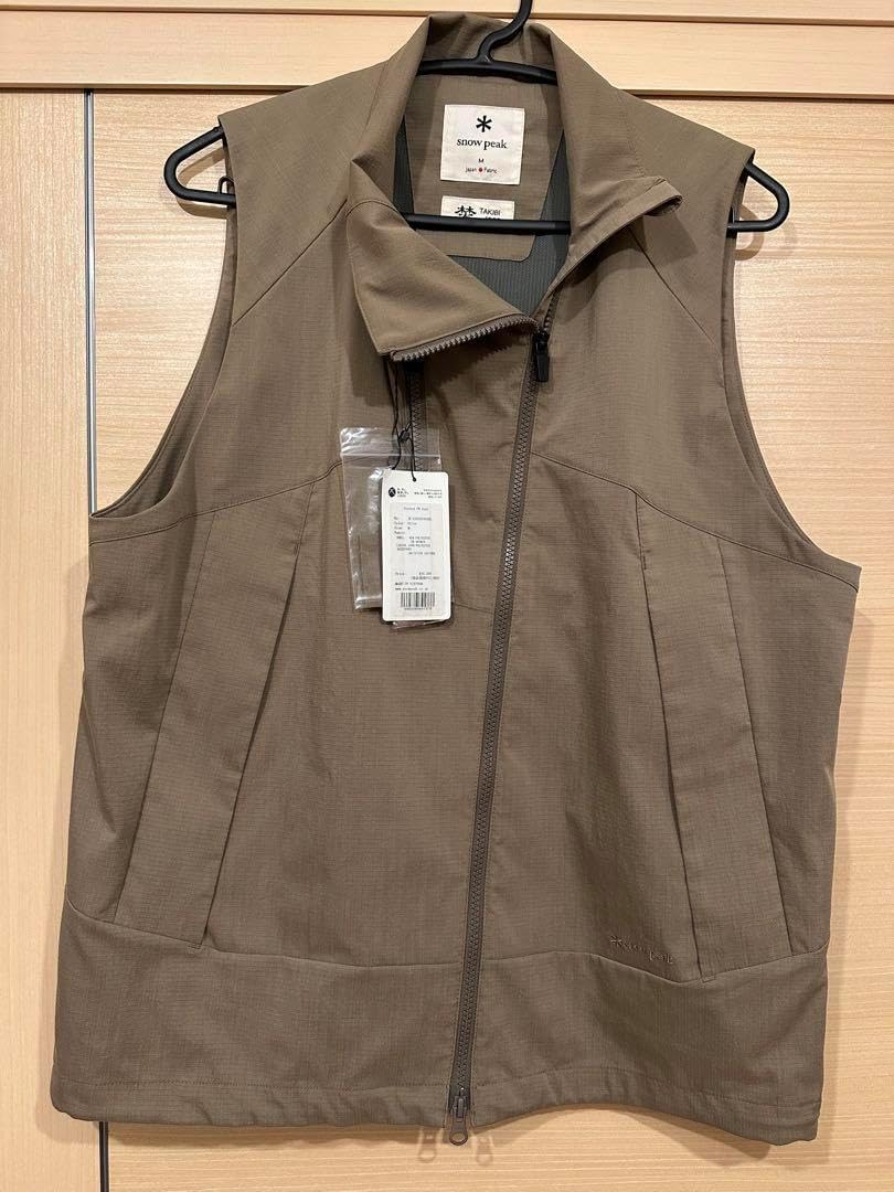 スノーピーク ストレッチFRベスト ベージュ